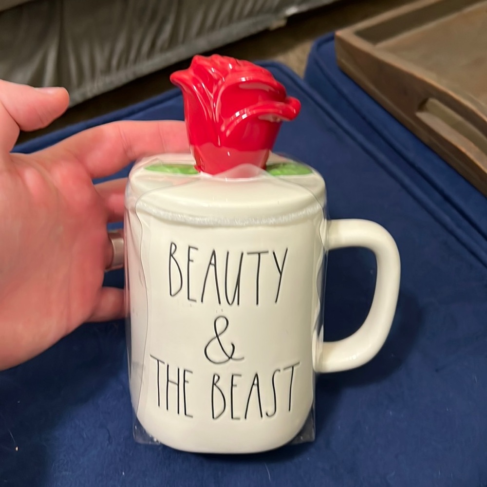 New Rae Dunn Beauty & The Beast mug